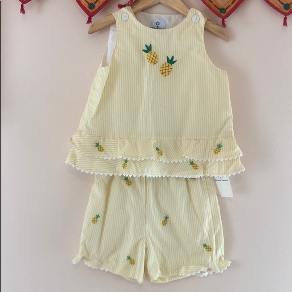 Florence Eiseman Other - NWT Florence Eiseman Pineapple Matching Set